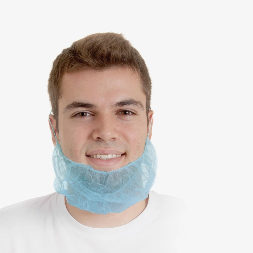 F. Bosch, Beard mask non-woven, Blue  
