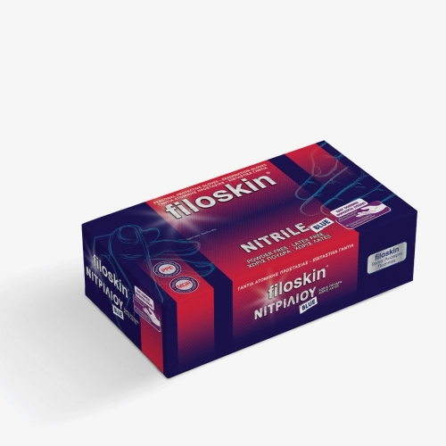 Filoskin, Nitrile blue powder-free gloves 