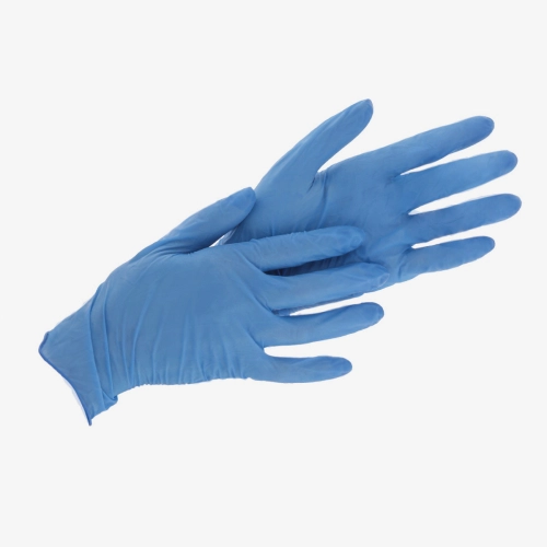 Filoskin, Latex blue powdered gloves 