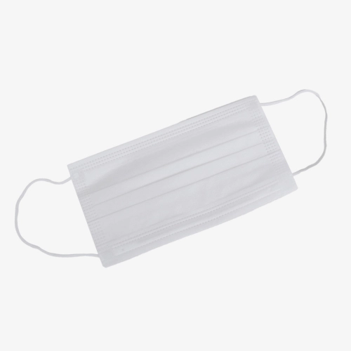 F. Bosch, Non-woven 3ply earloop facemask, white 