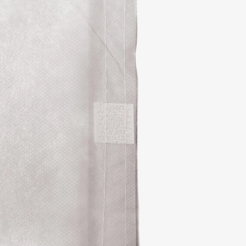 F. Bosch, Visitor coat non - woven, with velcro, white, 115x145cm, XXL size  