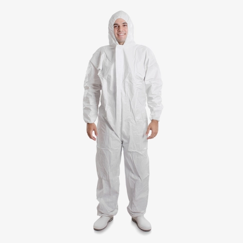 F. Bosch, Coverall full body, type 5+6, without tape, white, XLarge Size 