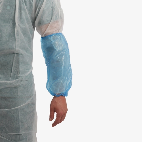 F. Bosch, Sleeve cover PE, blue, 20x40cm 